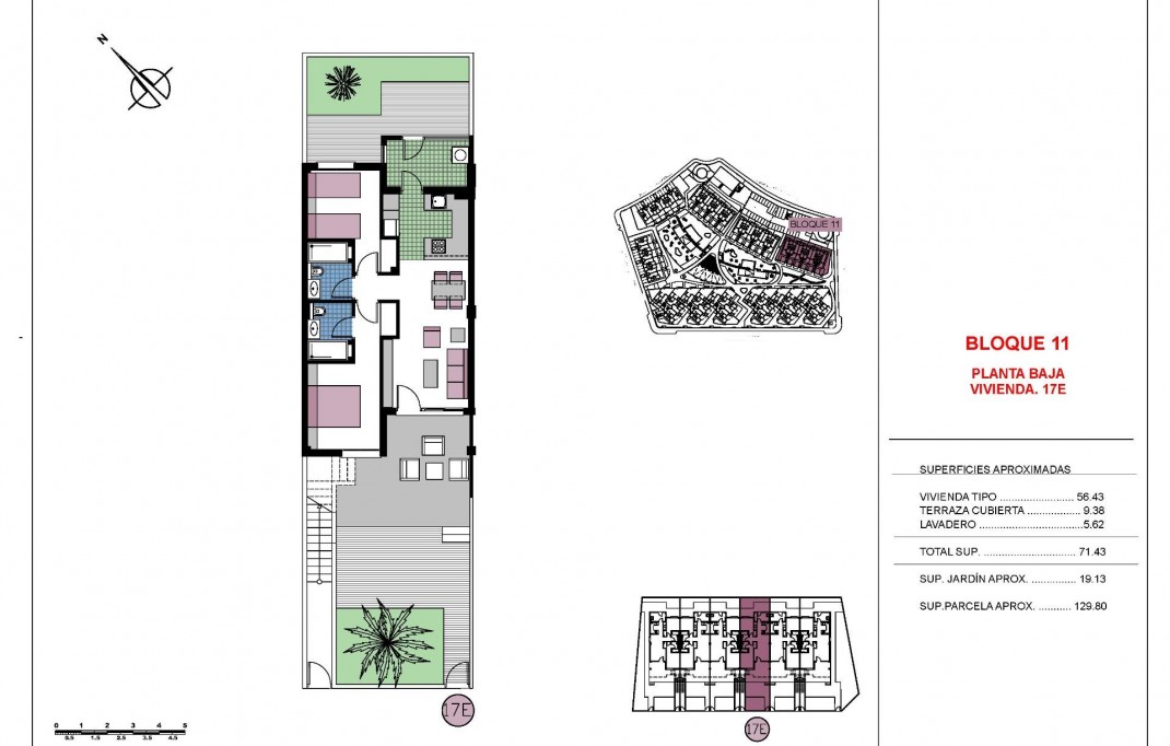 Nieuwbouw - Bungalow - Pilar de la Horadada - Mil Palmeras