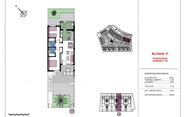 Nieuwbouw - Bungalow - Pilar de la Horadada - Mil Palmeras