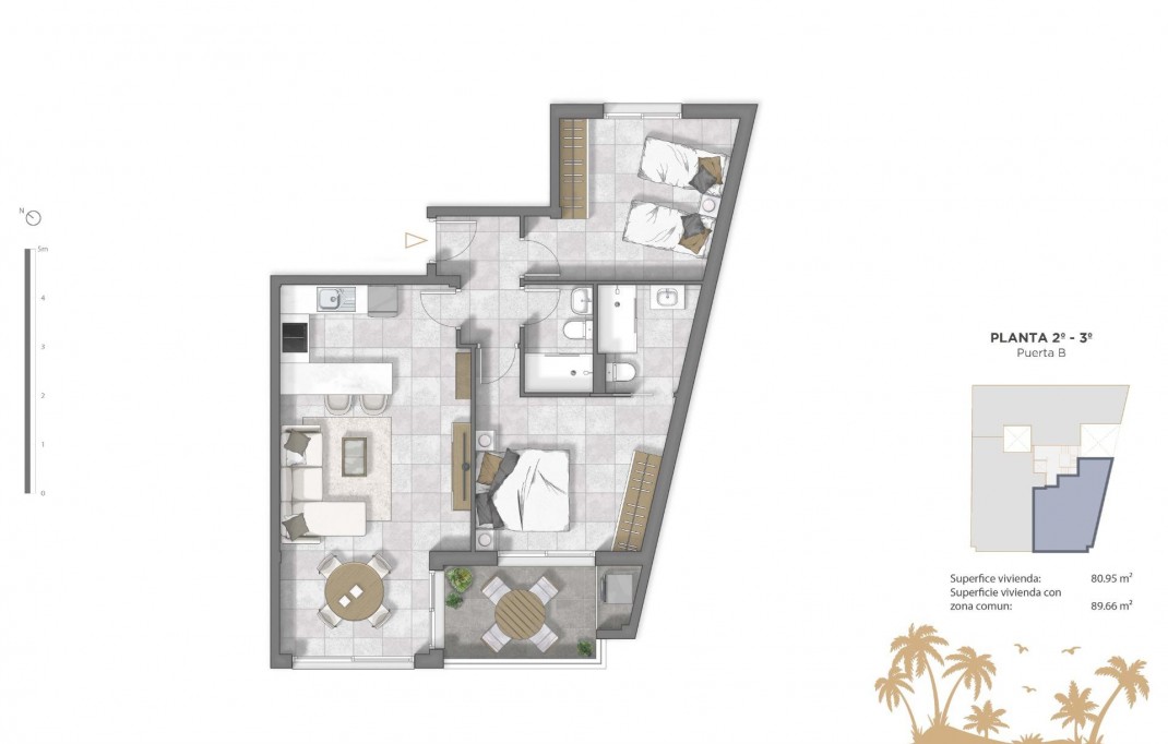 Nieuwbouw - Apartment - Guardamar del Segura - Pueblo