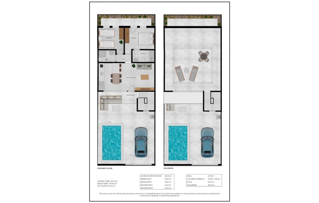 Nieuwbouw - Town House - Fuente Álamo - La Pinilla