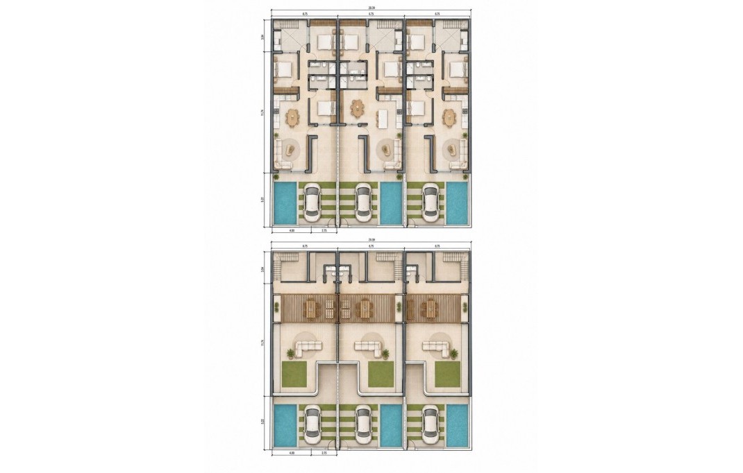 New Build - Town House - San Pedro del Pinatar - Pueblo